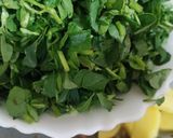 A picture of step 3 of Methi Tomato aur aloo ki sabji.