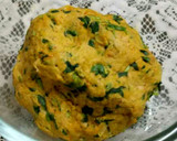 A picture of step 1 of Methi Thepla.