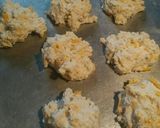 A picture of step 5 of 4th of July Beans on a Biscuit for Breakfast.
