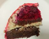 Une image de l'étape 16 de Dôme entremet vanille chocolat framboise.