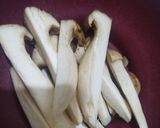 Foto langkah ke 1 dari resep Tumis Jamur Simpel Mudah Enak (King Oyster).
