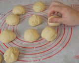 Foto langkah ke 4 dari resep Roti boy/roti o/ mexican coffee bun/mocca bun.