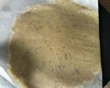 A picture of step 3 of Badampuri with pistachio crunch# Rainbow contest# day29/6/2018.