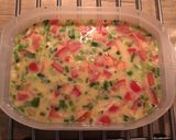 Foto langkah ke 4 dari resep Potato crusted quiche.