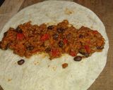 A picture of step 8 of XXXX Hot Beef Enchiladas.