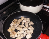 Foto del paso 2 de la receta: Espaguetis con pollo y champiñones