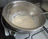 A picture of step 1 of Japanese Cheese Cake.