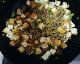 A picture of step 6 of Thank You for the Buzz! Ground Meat and Tofu Stir-Fry.