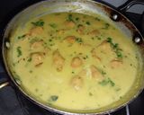 A picture of step 8 of Bihari Style Kadhi Badi.