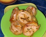 Foto langkah ke 5 dari resep Chicken Egg Roll Frozen Food.
