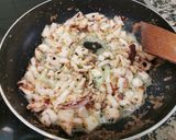Foto del paso 2 de la receta: Fideuà amb calamar i gamba vermella