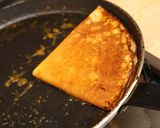 Crépes suzette (francia narancslikőrös palacsinta) recept fázis 5 fotója