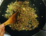 A picture of step 5 of Thank You for the Buzz! Ground Meat and Tofu Stir-Fry.