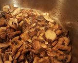 A picture of step 7 of Swedish Meatballs and Egg Noodles in a Creamy Sauce.