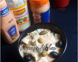 A picture of step 2 of Creamy cucumber salad.