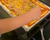 Foto del paso 3 de la receta Pizza de atún y maíz hecha por Cris