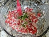 Ensalada de atún con mayonesa y crema