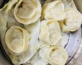 A picture of step 5 of Chicken Momos.
