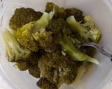 Foto del paso 2 de la receta: Tortitas de brócoli con avena