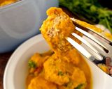 Foto del paso 10 de la receta: Albóndigas de pollo en salsa de almendras🍲