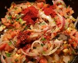 Foto del paso 21 de la receta Estofado de okras, mini calabacines y berenjenas