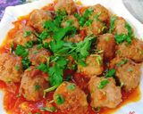 Hình bước làm 7 của món Thịt viên sốt cà chua