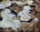 Foto del paso 5 de la receta: Berenjenas🍆en salsa de ajo🧄, miel🍯y queso🥯🧀🍆