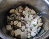 A picture of step 1 of Cheese Bhaji.