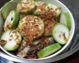Hình bước làm 3 của món Cá lóc hấp rau