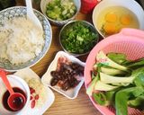 臘味飄香蛋炒飯的食譜步驟1照片