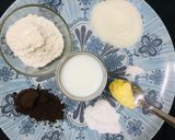 मग ब्राउनी विध वनीला आइसक्रीम (Mug brownie with vanilla ice-cream recipe in hindi) रेसिपी चरण 1 फोटो