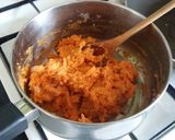 A picture of step 3 of Vickys Sweet Potato Fritters, GF DF EF SF NF.