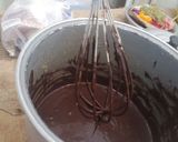 Foto langkah ke 5 dari resep Brownies Lapis Kukus.