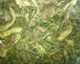 Foto del paso 6 de la receta: Pechuga c/ setas en salsa de hierva santa a la Mario, s