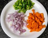 A picture of step 1 of Vegetable Maggie.