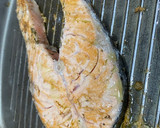 Foto del paso 1 de la receta: Salmón a la plancha con champiñones 🍄