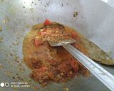 A picture of step 3 of Crab curry.