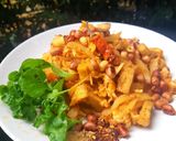 A picture of step 3 of Green Papaya Pad Thai (Vegan & Gluten-Free).