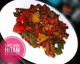 Foto langkah ke 4 dari resep Sapi Lada Hitam.