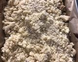 Une image de l'étape 4 de Crumble cake pomme chocolat.