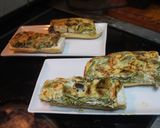 Foto del paso 9 de la receta: Tortilla cuadrada de sobras (espárragos, pimientos y champiñones)