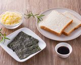 【元本山幸福廚房】脆皮海苔起司吐司的食譜步驟1照片