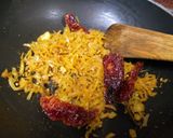 A picture of step 1 of Prawns ghassi.