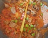 Foto langkah ke 5 dari resep Sambal ati ampela kentang dan pete.