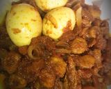 A picture of step 5 of Plantain and kpomo sauce.