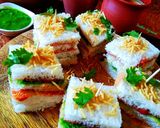 सैण्डविच बाइट्स (sandwich bites recipe in hindi) रेसिपी चरण 5 फोटो