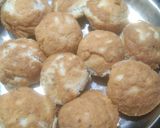 A picture of step 4 of Lobia Dahivada in Appe pan.