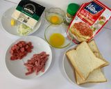 Foto langkah ke 1 dari resep Pizza Teflon Roti Tawar.