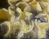 Gambar langkah 3 resipi Crab Rangoon.