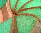 Foto langkah ke 9 dari resep Sponge cake pandan lembut(buat pemula wajib di coba).